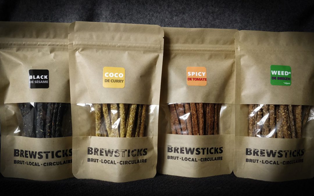 Des biscuits pour l’apéritifs produits grâce au brassage de la bière