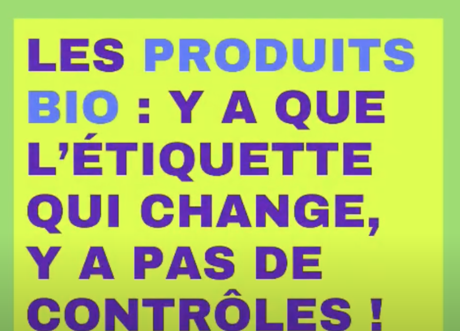 Derrière les étiquettes des produits bio, pas de contrôles ?