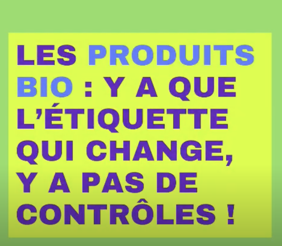 c'est pas vrai ! produits bios