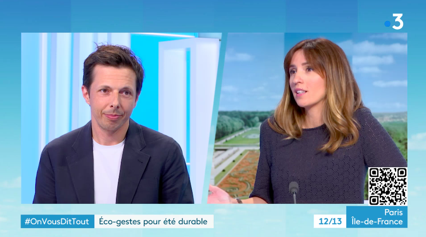 FRANCE 3 : Quels éco-gestes pour un été durable ?